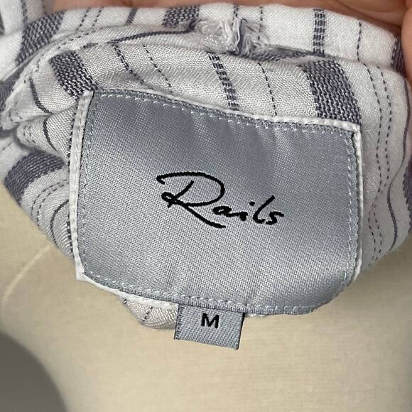 Rails • Grace Patriot Striped Lace Up Top - Picture 4 of 7